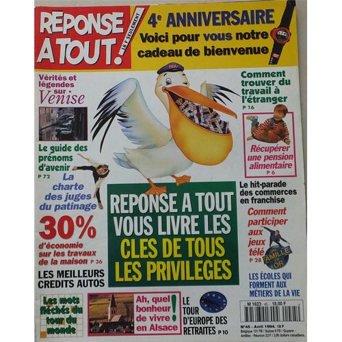 Réponse À Tout ! N°45 