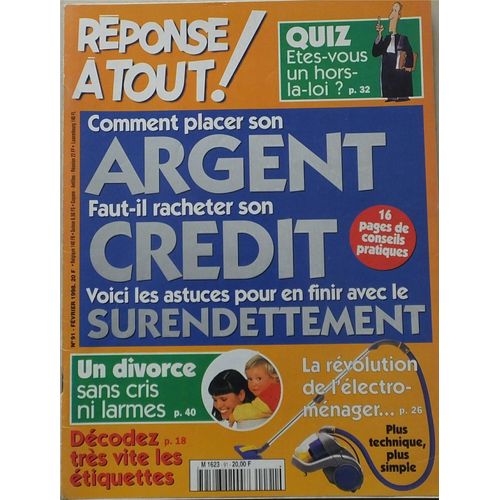 Réponse À Tout ! N°91 