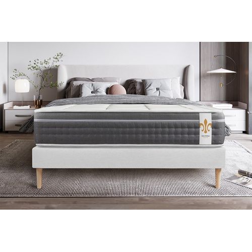 Ensemble Le Trente 140 X 190 Cm Sommier Blanc