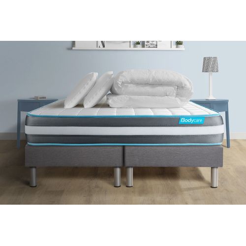 PACK BODYFORM 180x200 Memoire de forme 3 zones + 2 oreillers + couette