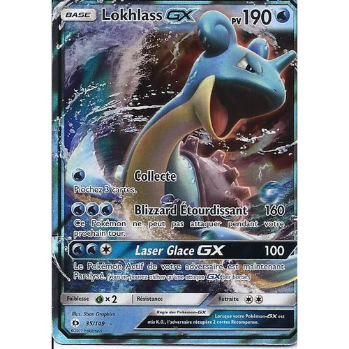 Carte Ultra Rare Lokhlass Gx 35/149 - Soleil Et Lune