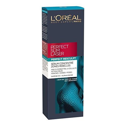 L'oréal Paris Perfect Slim Amincissant Sérum Concentré Zones Rebelles À Caféine 125 Ml - 