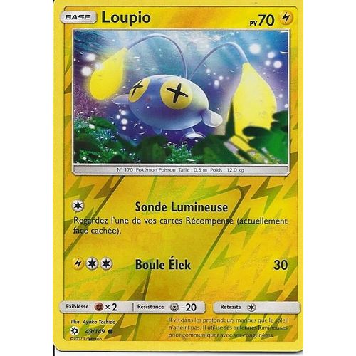 Carte Holo Reverse Loupio 49/149 - Soleil Et Lune