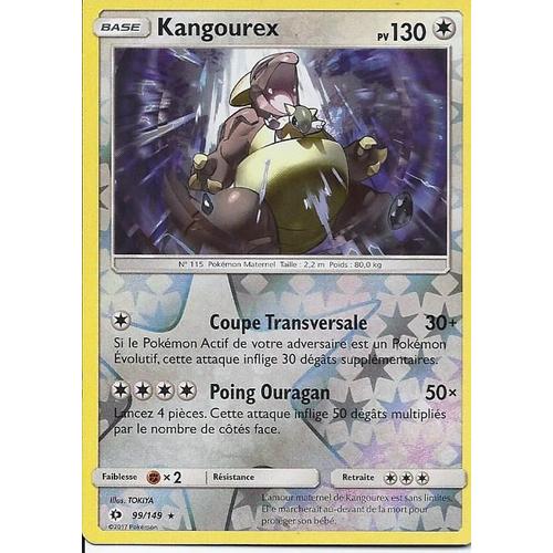 Carte Holo Reverse Kangourex 99/149 - Soleil Et Lune