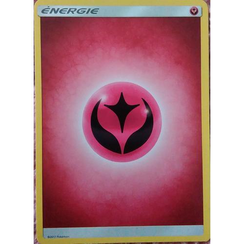 Carte Energie Pokémon  Fée - Série Soleil Et Lune