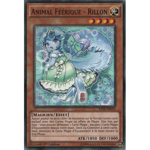 Yu-Gi-Oh! - Rate-Fr035 - Animal Féerique - Rillon - Commune 