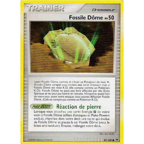 Fossile Dôme 89/100 - Diamant Et Perle : Aube Majestueuse - Carte Commune