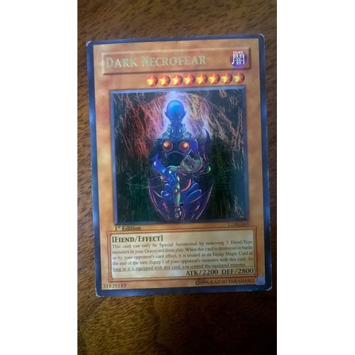 Yu Gi Oh - Dark Necrofear - Lon-065 - Ultra Rare