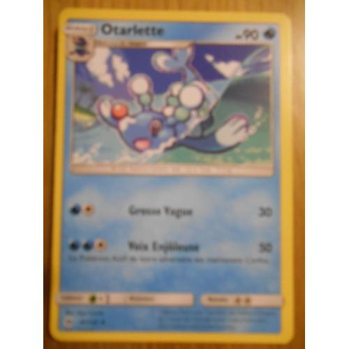 Carte Pokémon - Otarlette - 40/149 - Série Soleil Et Lune