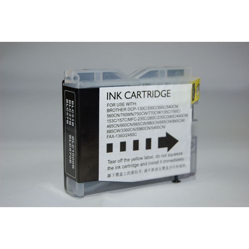 Cartouche d'encre compatible LC 970/1000 Noire pour imprimantes jet d'encre BROTHER