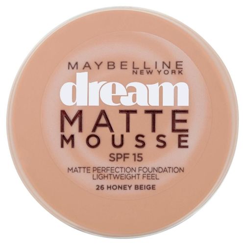 Gemey Maybelline Fond De Teint Dream Matt Mousse Numero 26 Beige Miel 