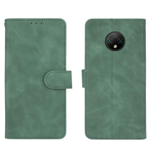 Étui Pour Doogee X95 Insertion De Carte Coque En Cuir Folio Flip Housse De Protection Avec Porte-Cartes Kickstand Protection Complète - Vert