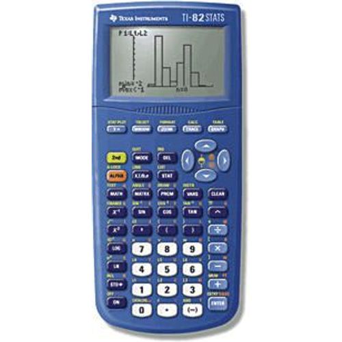 Texas Instruments Ti-82 Stats bleue - Calculatrice Graphique