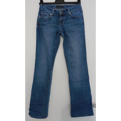 Jean Bleu Effet Froissé Délavé. Taille 36
