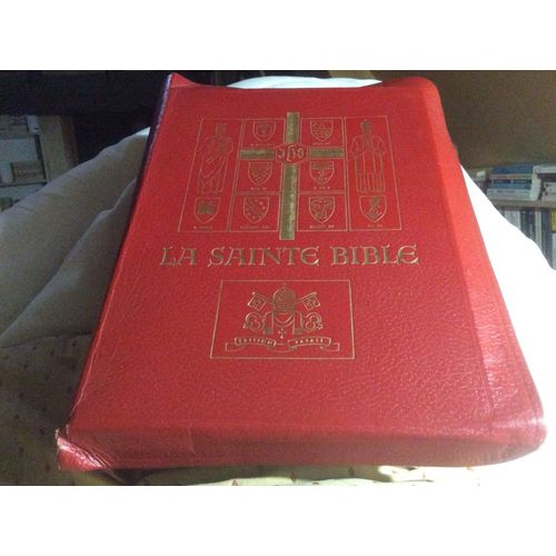 La Sainte Bible. Edition Papale Nouvelle Edition De La Traduction De Pirot Et Clamer Sous La Direction Du Révérend Père Lucien Dozois. Omi 1956