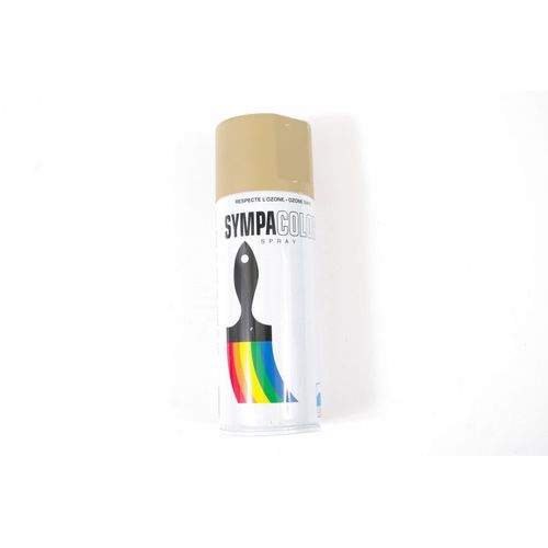 BOMBE DE PEINTURE (SPRAY) CUSTOM SYMPACOLOR SABLE BEIGE MAT SAND 950104