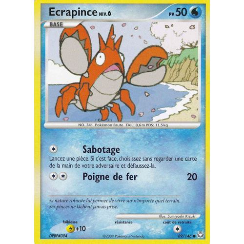 Ecrapince 89/146 - Diamant Et Perle : Éveil Des Légendes - Carte Commune