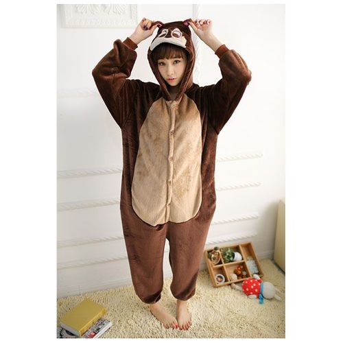 Combinaison Pyjama Kigurumi Déguisement Mardi Gras Adulte Homme Femme Peluche Chaud Doux - Modèles Animaux Chat Stitch Licorne Taille S Au Xl - Black Sugar Partenaire The Voice Colis Expédié De Paris