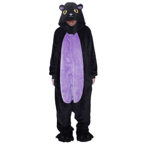 Combinaison Pyjama Kigurumi Déguisement Mardi Gras Adulte Homme Femme Peluche Chaud Doux - Modèles Animaux Pikachu Licorne Taille S Au Xl - Black Sugar Partenaire The Voice Colis Expédié De Paris