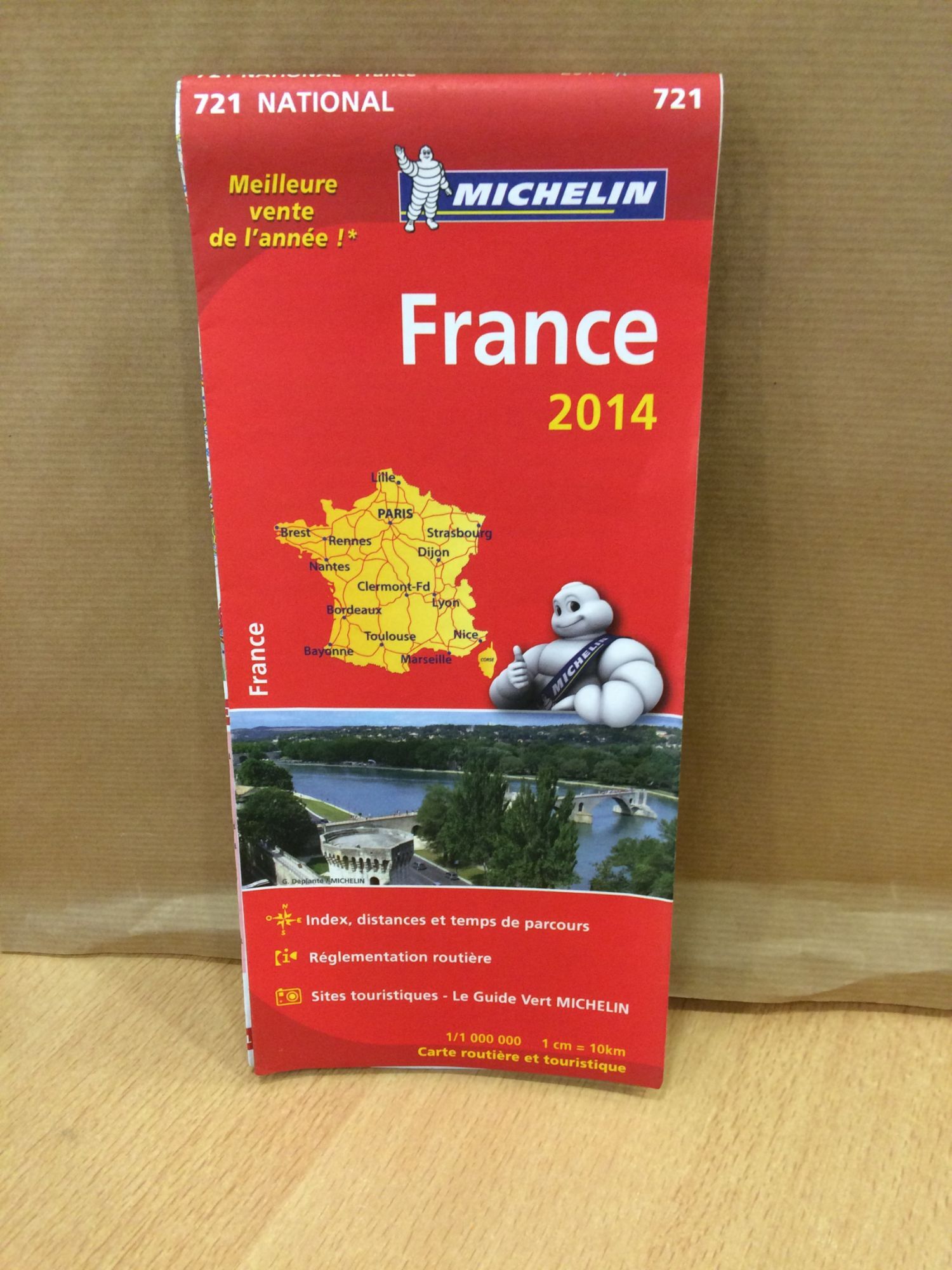 Carte Routiere Michelin France 721 National Rakuten