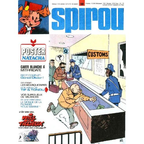 Spirou N° 1889 : Le Retour De Tif & Tondu