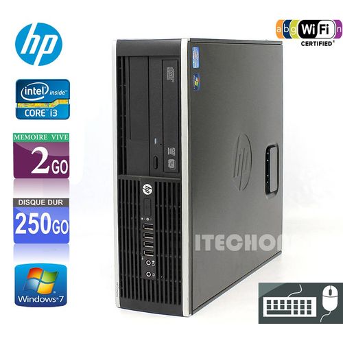 HP 6200 PRO Intel Core i3 2100 - 3.1 GHz - Ram 2 Go - DD 250 Go