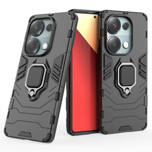 Coque Pour Xiaomi Redmi Note 13 Pro 4g / Poco M6 Pro 4g - Housse Etui Rigide Anti Choc + Film Ecran - Noir