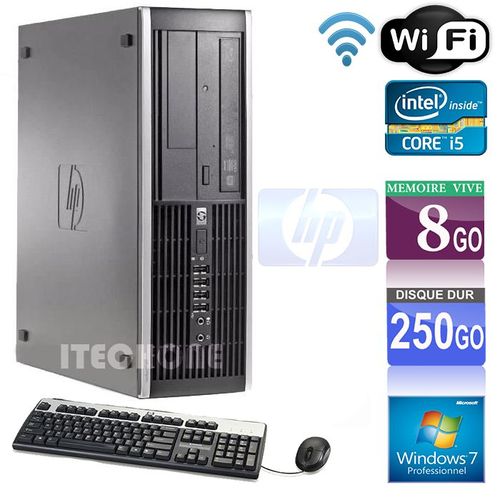 HP Elite 8300 SFF Intel Core i5-3470 - 3.2 Ghz - Ram 8 Go - DD 250 Go