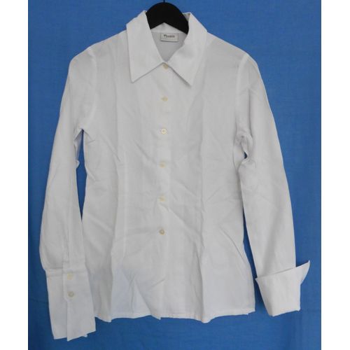 Chemisier Blanc. Motif Ton Sur Ton. Pimkie. Taille 38