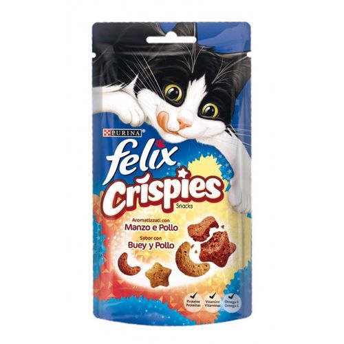 Felix Crispies Boeuf Poulet - 50 G