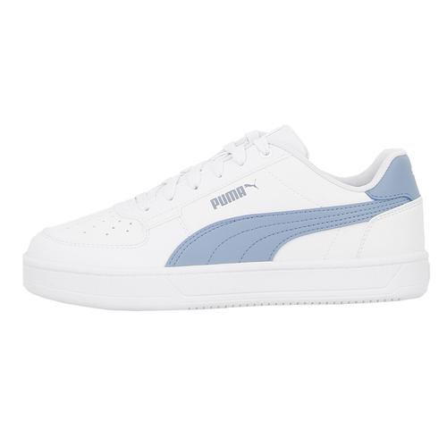 Chaussures Basses Cuir Ou Simili Puma Jr Puma Caven 2 Blanc - 38