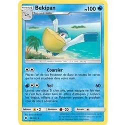 Carte Pokémon - Bekipan - 38/149 - Série Soleil Et Lune