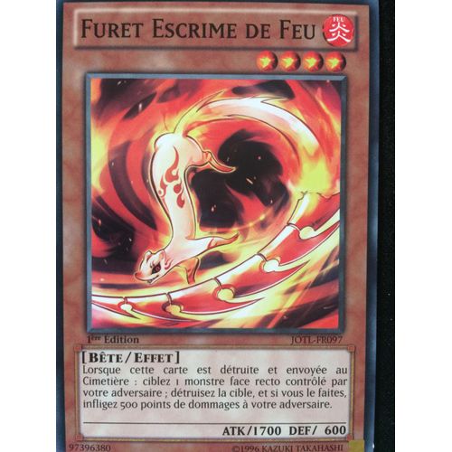 Yugioh! Furet Escrime De Feu - Commune - Jotl-Fr097