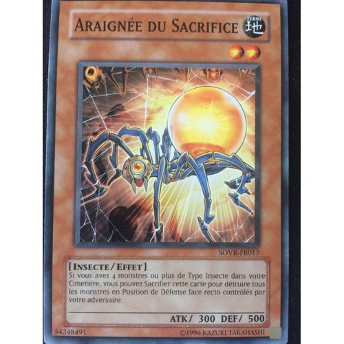 Yugioh! Araignée Du Sacrifice - Commune - Sovr-Fr017