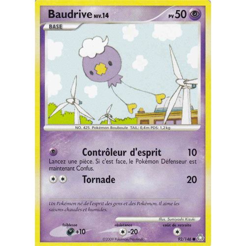 Baudrive 92/146 - Diamant Et Perle : Éveil Des Légendes - Carte Commune