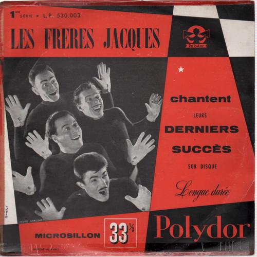 Les Frères Jacques Chantent Leurs Derniers Succès Sur Disque-1949-25 Cm-33t
