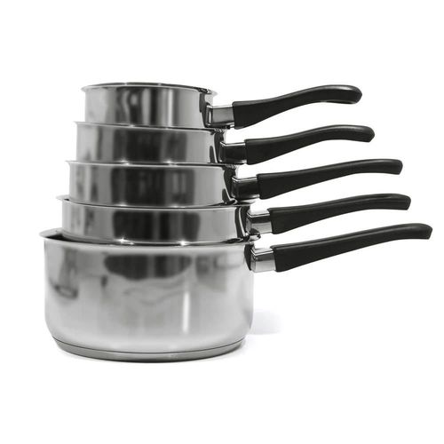 Série De 5 Casseroles Inox 12/14/16/18/20cm 12036994 Polo