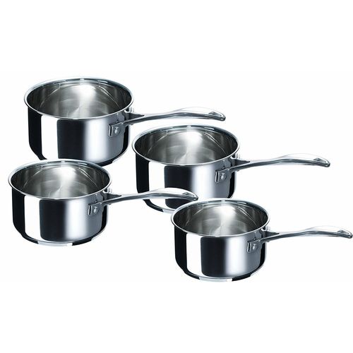 Série De 4 Casseroles Chef En Inox