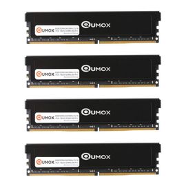 QUMOX 32Go (4x 8Go) DDR4 2400 2400MHz PC4-19200 PC-19200 (288 broches) DIMM mémoire 
