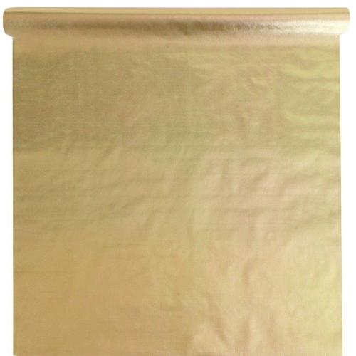 NAPPE SPUNBONG OPAQUE 1.20X10M OR MÉTAL