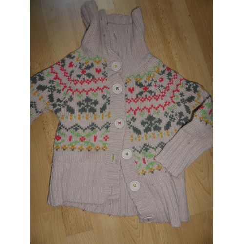 Gilet Sergent Major Polyamide 5 Ans Beige