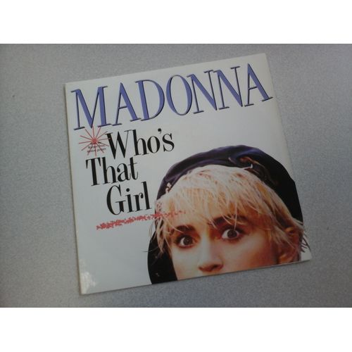 Madonna : Vogue + Who's That Girl (Vinyles 45 Tours)