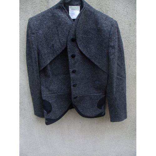 Veste Emmanuelle Khanh Gris Noir T38