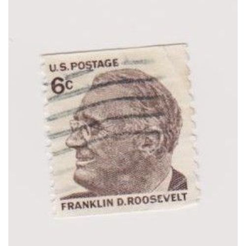 Timbre Usa États Unis D'amérique Président Franklin Roosevelt 
