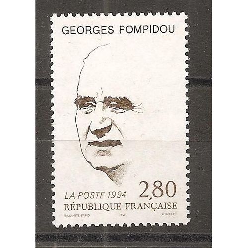 2875 (1994) Georges Pompidou N** (Cote 1,25e) (0943)