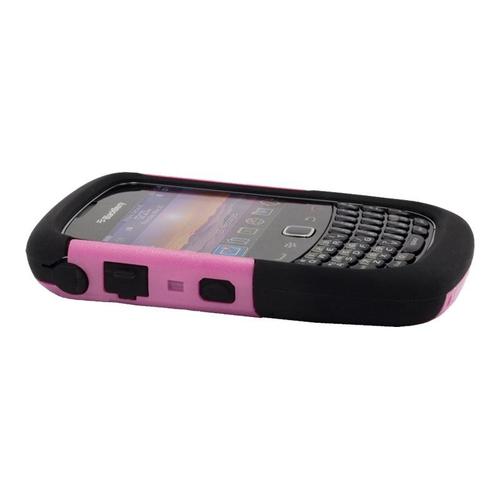Trident Aegis Series - Étui Pour Téléphone Portable - Silicone, Polycarbonate - Rose - Pour Blackberry Curve 3g 9330