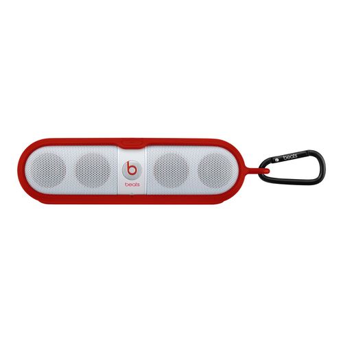 Beats by Dr. Dre Pill Sleeve - Étui protecteur Pour enceinte portable - rouge - pour iPhone 3GS, 4, 4S, 5, 5c, 5s, 6, 6 Plus