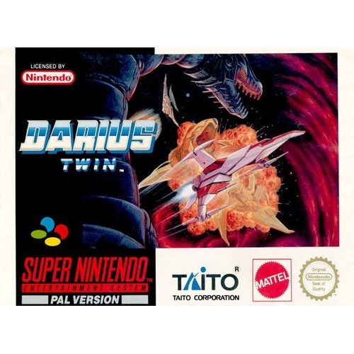 Darius Twin Super Nes Super Nintendo - Super Nes