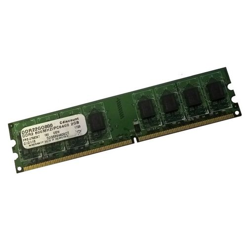 2Go RAM PC Bureau Cdiscount DDR22GO800 240-Pin DIMM DDR2 PC2-6400U 800Mhz