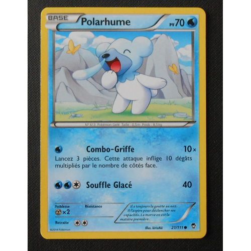 Pokémon - 21/111 - Xy - Poings Furieux - Polarhume - Commune